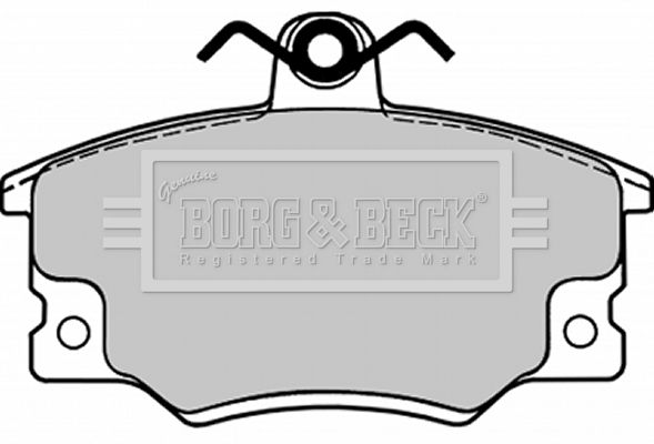 BORG & BECK Jarrupala, levyjarru BBP1090